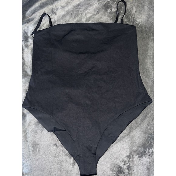 4X Skims Sculpting Swim Strapless One Piece Swimsuit ONTX OP-BRF-2772 With Belt - Picture 1 of 9
